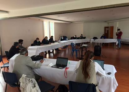 <strong>REUNIÓN CON SECRETARIOS DE PLANEACIÓN DE LA PROVINCIA</strong>